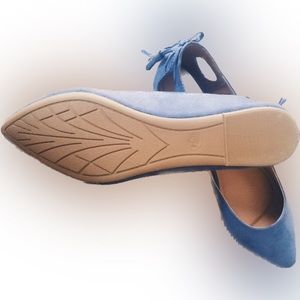 Pippa slip-on Flats in BLUE